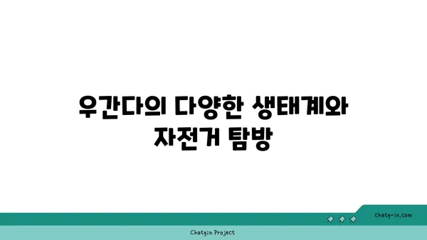 우간다에서 자전거로 만나는 독특한 자연경관