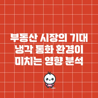 부동산 시장의 기대 냉각: 통화 환경이 미치는 영향 분석